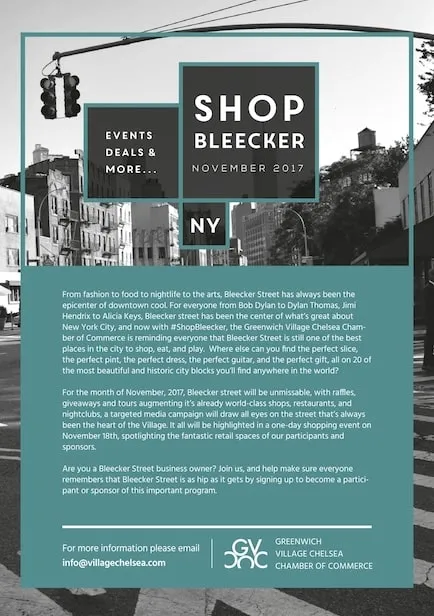 Shop Bleecker